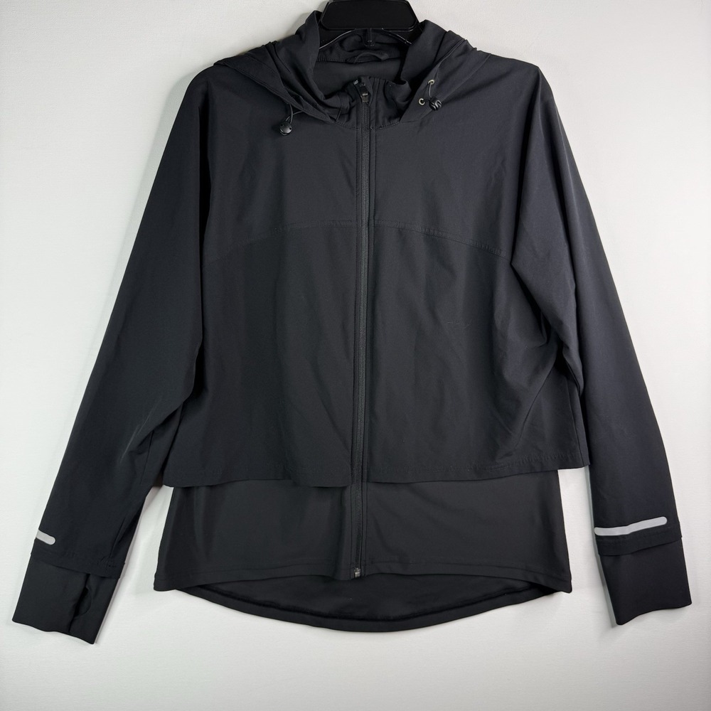 Sweaty Betty Zip Up Hoodie XL Womens Pockets